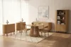 Kommode >Fabia< in Travertin / Eiche Nachbildung, Produktbild-Vorschau 4
