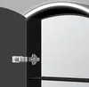 Close-up of an open medicine cabinet showing its hinge and interior shelf. Náhled obrázku produktu