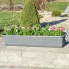 KADAX vaso da balcone 80cm + supporto antracite Anteprima dell’immagine prodotto 10