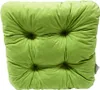 6er-Set Gepolsterte Stuhlkissen Grün 38x38x8 cm - 1229 Produktbild-Vorschau 2