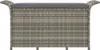 vidaXL Záhradná lavica s vankúšmi sivá 116x46x57 cm Náhľad obrázku produktu 4