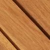 vidaXL 10 x Fliese aus Akazienholz 30 x 30 cm vertikales Produktbild-Vorschau 7