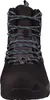 A front view of a black hiking boot. Produktbild-Vorschau