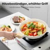 YASHE Bratpfanne mit Antihaftbeschichtung, 24 cm, Pfanne Produktbild-Vorschau 6