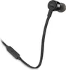 A black JBL in-ear headphone with a wire and an inline remote is shown against a white background. Anteprima dell’immagine prodotto