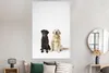 MuchoWow® Poster Zwei Labrador Retriever zusammen im Studio Produktbild-Vorschau 4