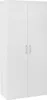 Schrank - Weiß - 80 x 185 x 40 cm - 6 Einlegeböden Produktbild-Vorschau 2