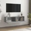 vidaXL Szafka wisząca pod TV szara Sonoma 120x30x30 cm Podgląd zdjęcia produktu 2