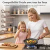 Poêle YASHE 20 cm grise, 0,77 L, antiadhésive et induction Voir les images du produit 3