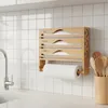 Porte-rouleaux mural Relaxdays 4 en 1, pour papier Voir les images du produit 3