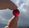 95 Stück Rote Glasmurmeln 16mm – Transparente Murmeln Rot – Produktbild-Vorschau 6