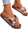 Damen Pantoletten Kork Hausschuhe Sommer Freizeit Schuhe Produktbild-Vorschau 1