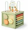 Laavir Houten Activiteitenkubus Baby Mintgroen - Educatief Productafbeelding-voorbeeld 5