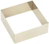 LACOR Kuchen/Bakvormen, vierkant, 10x10 cm, roestvrij Productafbeelding-voorbeeld 1