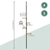 bremermann Teleskop-Blumenregal mit 4 Bambusablagen, Produktbild-Vorschau 7