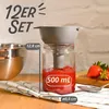Praknu 12 słoików do przetworów 500 ml z zakrętką, etykiety Podgląd zdjęcia produktu 3