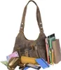 GREENBURRY Pelle borsa a tracolla borsetta Vintage Shopper Anteprima dell’immagine prodotto 6