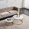 ProximaX Vintage Couchtisch mit goldenen Tischbeinen, Produktbild-Vorschau 11