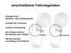 100x Gardinengleiter »U-Laufrollen, Gardinenröllchen, Produktbild-Vorschau 5