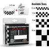 Checks Trim Stripe Bande adhésive Échecs, noir et blanc, 5 Voir les images du produit 2