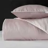 Detexpol Satin literie 220x200 rose poudré avec garniture Voir les images du produit 3