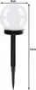 Lampada solare da giardino - set sferico da 6 pz. 23562 Anteprima dell’immagine prodotto 3