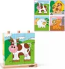 Woody Woody Würfelpuzzle Tiere 93055 Produktbild-Vorschau 6