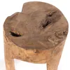 BAUMSTAMM HOCKER "LOG" | 41x29 cm (HxB), natur | Sitzhocker Produktbild-Vorschau 5