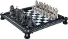 A chess set with detailed figures is displayed on a white background. Podgląd zdjęcia produktu