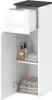 Mobiletto bagno Vicco Otis Bianco lucido 30 x 95 cm, Model Anteprima dell’immagine prodotto 6