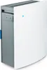 A white and gray air purifier is shown from a diagonal angle. Produktbild-Vorschau