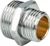 A close-up, studio shot of a metal plumbing fitting. Produktbild-Vorschau