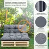 Polštář z palety Venkovní polštář Polštář na sezení 80x120 Náhled obrázku produktu 4