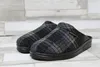 Fischer Herren Hausschuh Pantoffel Karomuster 204602, Produktbild-Vorschau 8