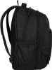 A black backpack shown from the side. Podgląd zdjęcia produktu