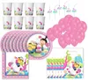 Minions Einhorn - Kindergeburtstags-Set (73-teilig) Teller Produktbild-Vorschau 1