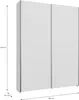 Forte HOME NOOK Mehrzweckschrank 150 40, moderner Produktbild-Vorschau 6