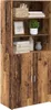 vidaXL Credenza alta in legno di recupero 80 x 42,5 x 185 Anteprima dell’immagine prodotto 1