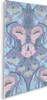Keilrahmenbild - Mandala Mauve - Größe 60 x 90 cm Produktbild-Vorschau 1