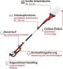 Einhell GE-FS 18/53 Li-Solo, Černá, Červená, Plast, Plast, Náhled obrázku produktu 3