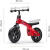 QPLAY Odrážedlo Tech Red, věk 2 - 4 roky, do 30 kg Náhled obrázku produktu 5