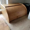 Cassetta del pane in legno di faggio 31x26x16cm - Polacco Anteprima dell’immagine prodotto 4