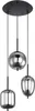 Globo Lighting Hängeleuchte Metall schwarz, 3x E14 Produktbild-Vorschau 2
