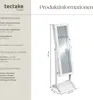 tectake® Schmuckschrank  mit Ganzkörperspiegel abschließbar Produktbild-Vorschau 5