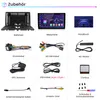 A collage of images showing car accessory parts and their labels in German. Anteprima dell’immagine prodotto