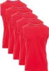 Mivaro Herren Tank Top 5er Pack aus Baumwolle in Rot - Produktbild-Vorschau 1