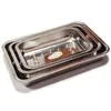 3er Set Ofenblech Backblech Edelstahlblech Edelstahl Produktbild-Vorschau 3