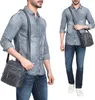 ROYALZ "Indianapolis" Vintage Leder Umhängetasche Herren Produktbild-Vorschau 2