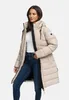 Marikoo Damen Wintermantel Steppmantel warm gefüttert Produktbild-Vorschau 4