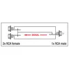 DAP XGA42 - 2 x RCA/F to RCA/M Produktbild-Vorschau 2